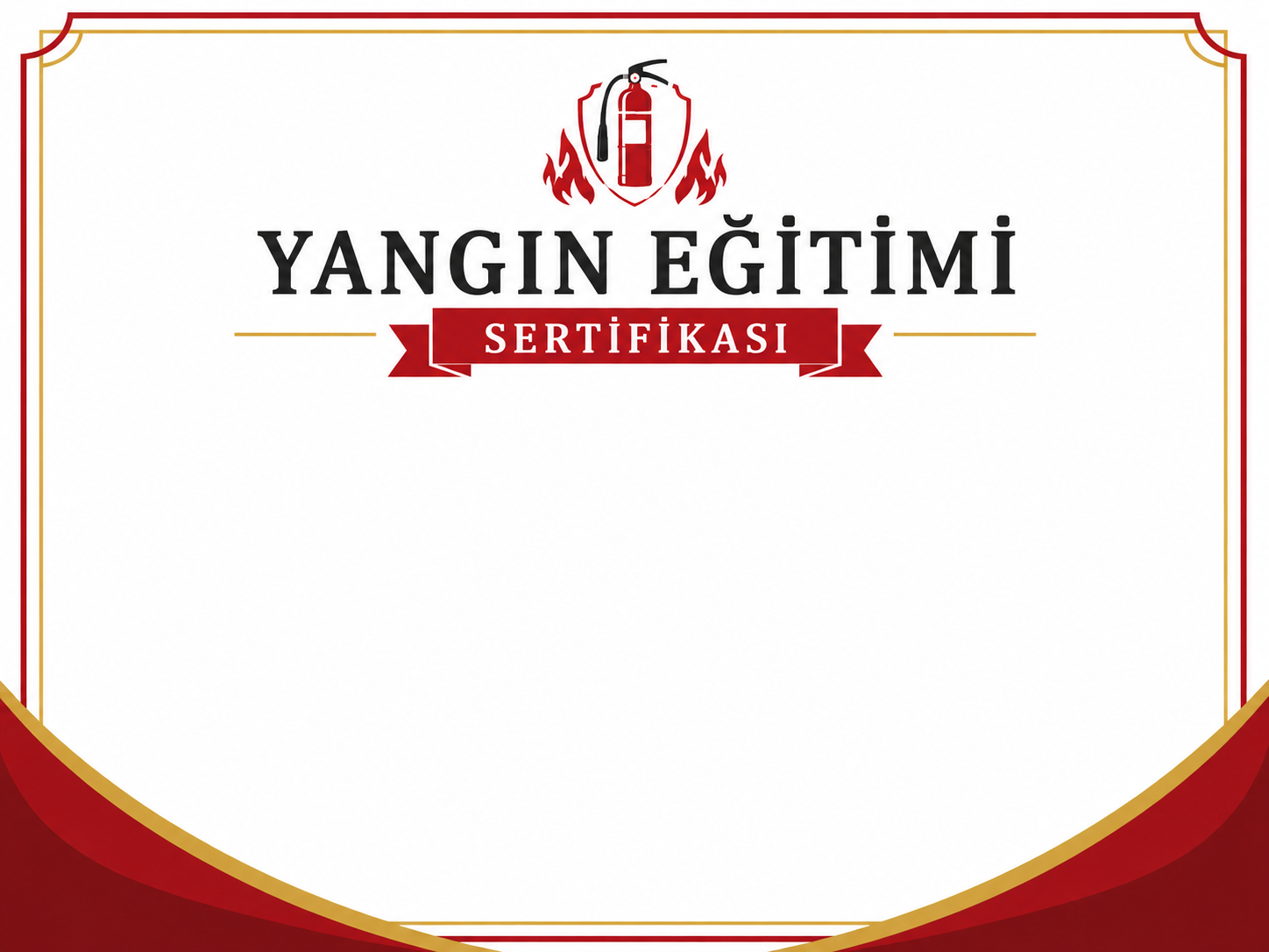 Yangın Eğitimi Sertifikası